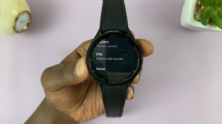 How To Remove Lock Screen Pattern On Samsung Galaxy Watch 6