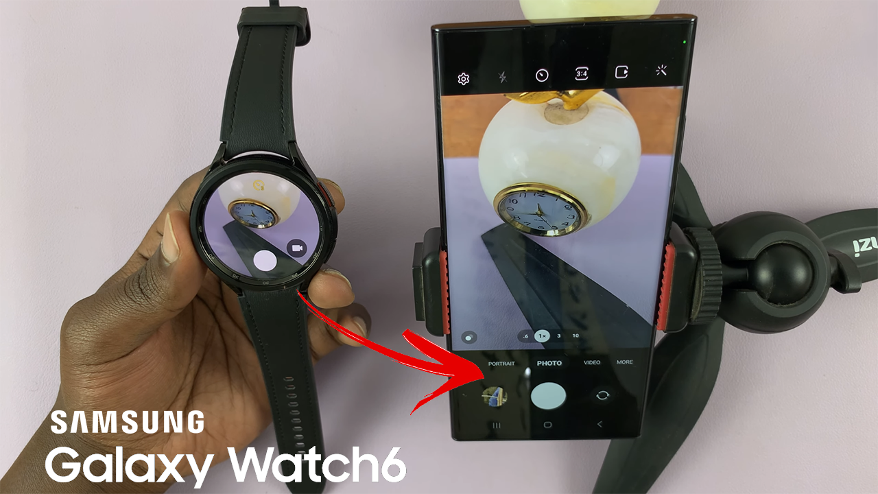 Click to Watch Video: How To Take Photos With Samsung Galaxy Watch 6/6 Classic as Remote