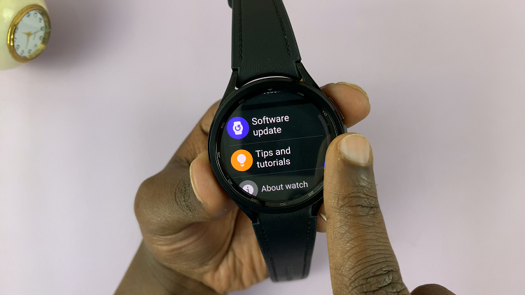How To Update Samsung Galaxy Watch 6