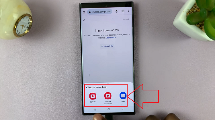 Import & Export Passwords With Google Password Manager On Galaxy S23