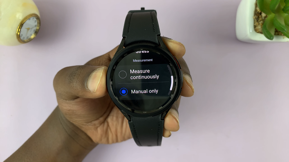 Disable Automatic Stress Measurement On Samsung Galaxy Watch 6/6 Classic