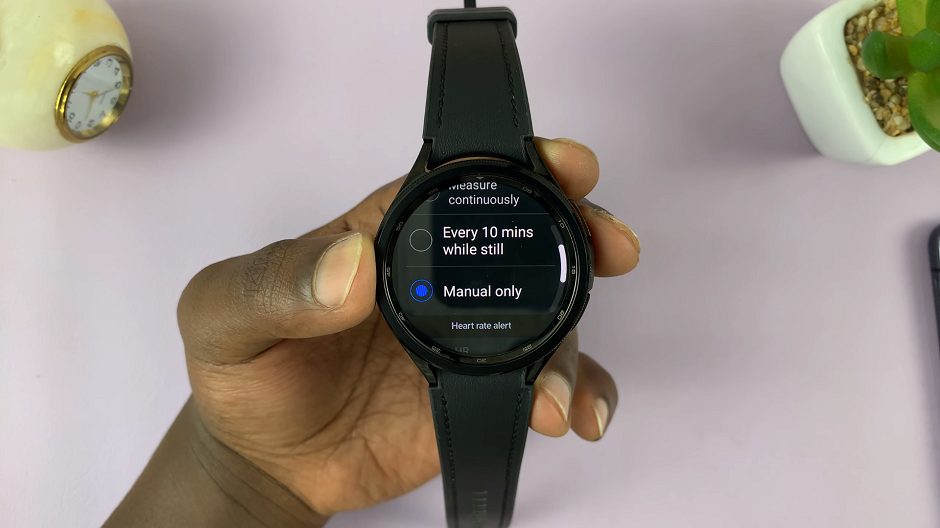 How To Disable Automatic Heart Rate Measurement On Samsung Galaxy Watch 6/6 Classic