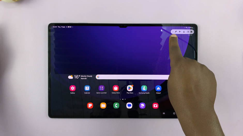 How To Screen Record Samsung Galaxy Tab S9 Series