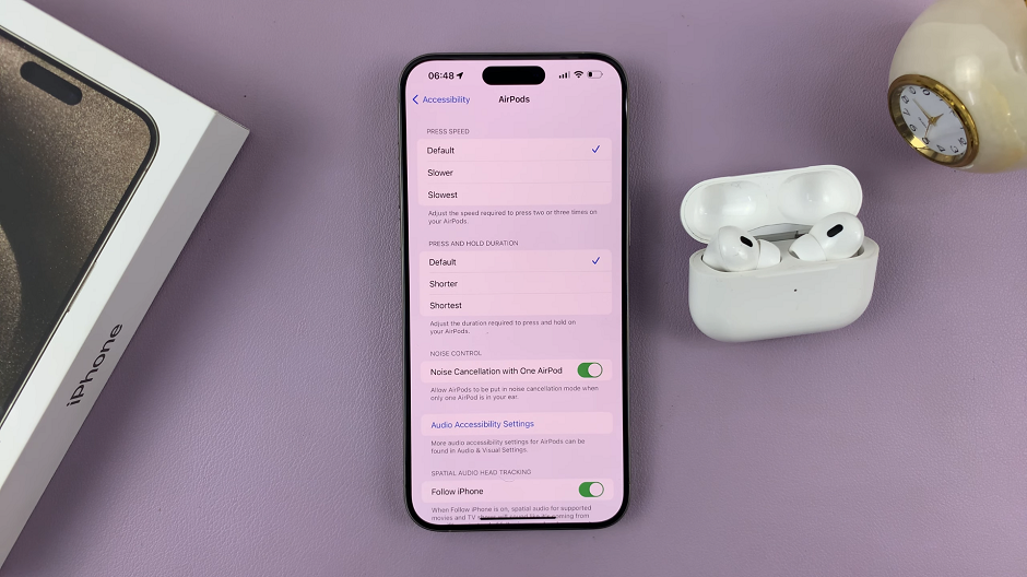 How To Enable Noise Cancellation With One AirPod On iPhone 15 & iPhone 15 Pro