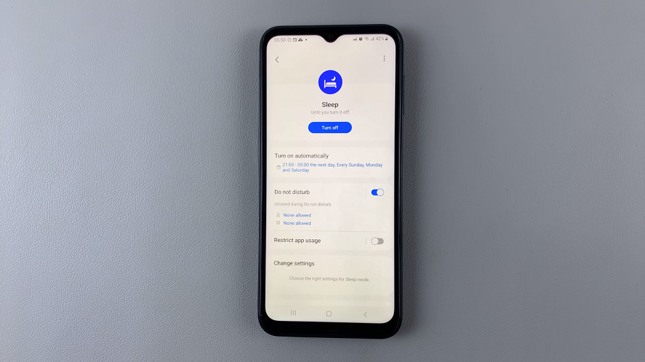 How To Disable Grayscale In Sleep Mode On Samsung Galaxy A14