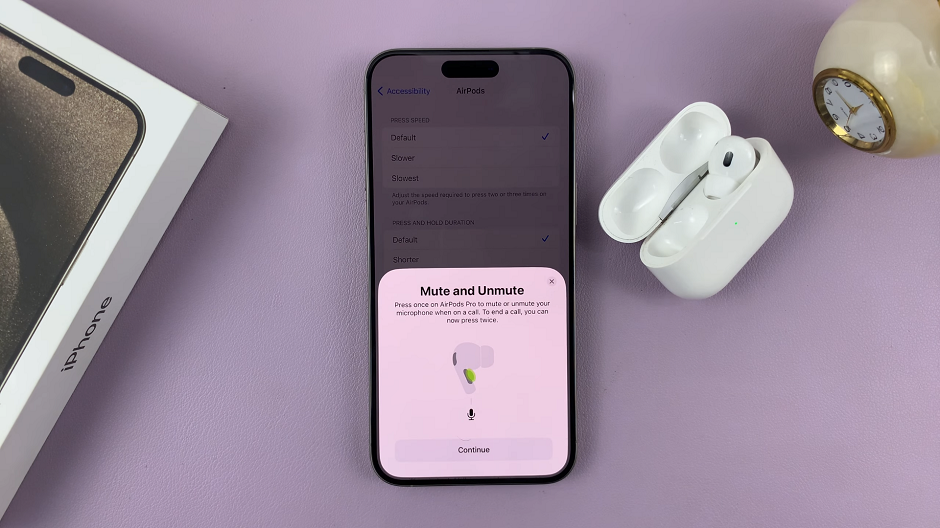Noise Cancellation With One AirPod On iPhone 15 & iPhone 15 Pro