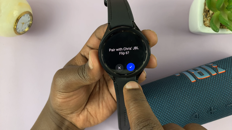 How To Pair Bluetooth Speaker To Samsung Galaxy Watch 6/6 Classic