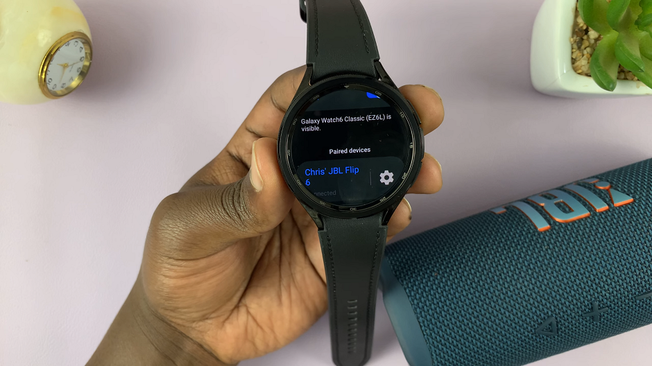 Connect Bluetooth Speaker To Samsung Galaxy Watch 6/6 Classic