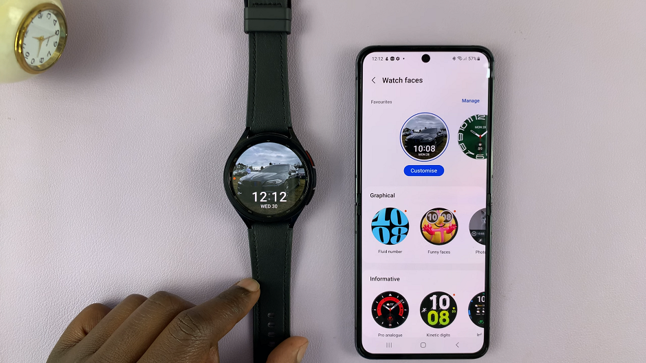 Use Custom Photo as Watch Face