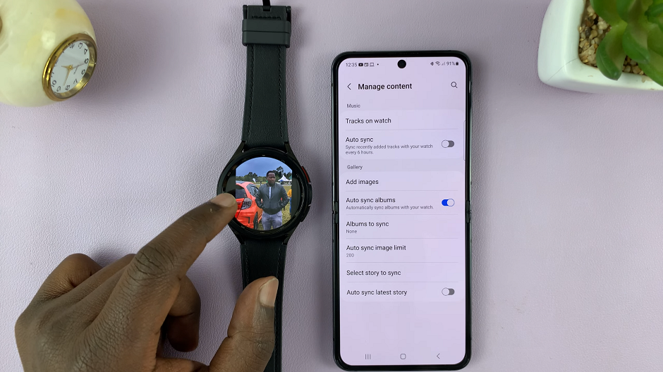 How To Transfer Photos From Phone To Samsung Galaxy Watch 6/6 Classic