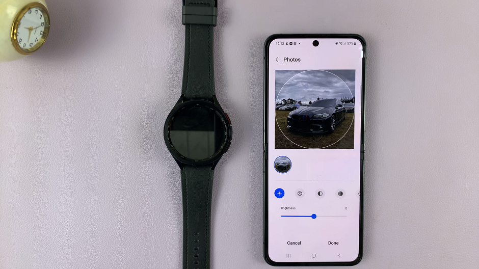Custom Photo as Watch Face