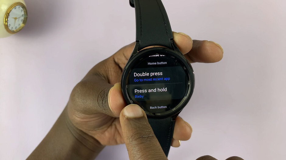 Switch Bixby For Google Assistant On Home Button On Samsung Galaxy Watch 6 / 6 Classic