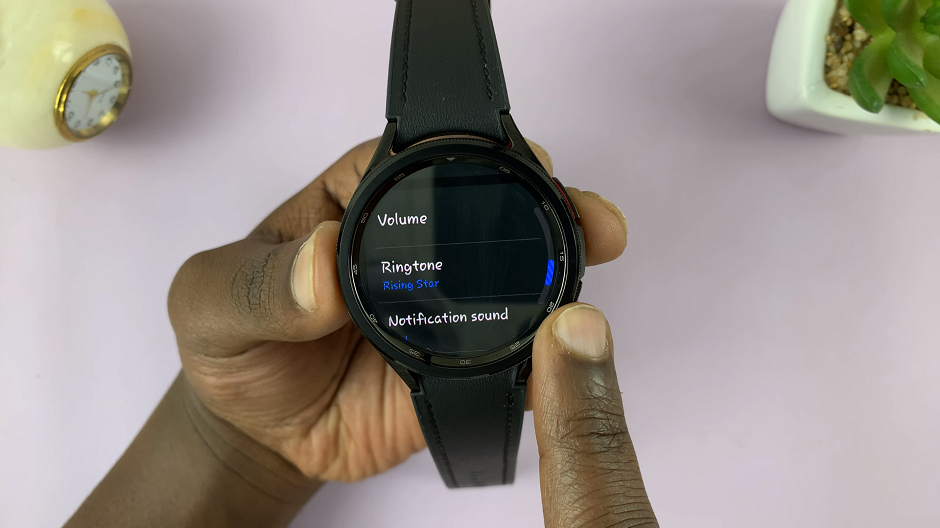 Change Ringtone Directly From Samsung Galaxy Watch 6/6 Classic