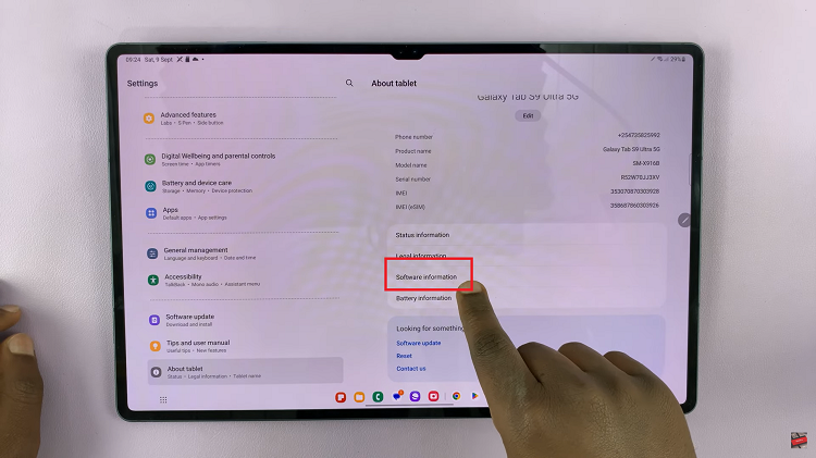 Set Screen Timeout To Never While Charging On Samsung Galaxy Tab S9