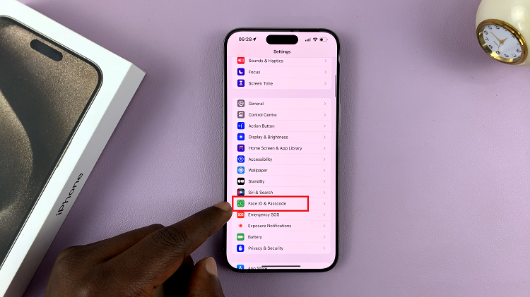 Set Up Face ID Unlock On iPhone 15 or iPhone 15 Pro