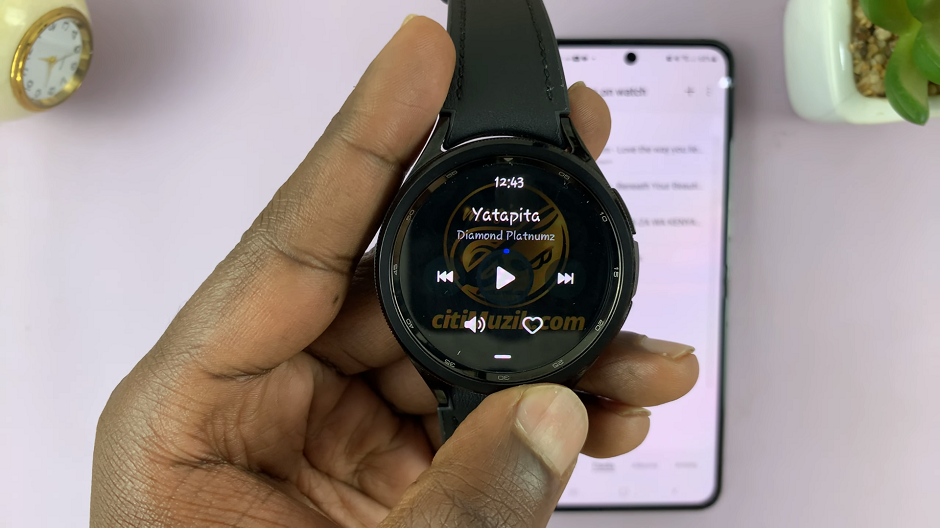 Music On Samsung Galaxy Watch 6/6 Classic From Phone