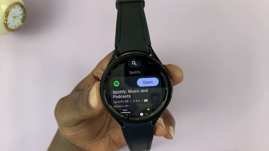 Download and Install Spotify On Samsung Galaxy Watch 6/6 Classic