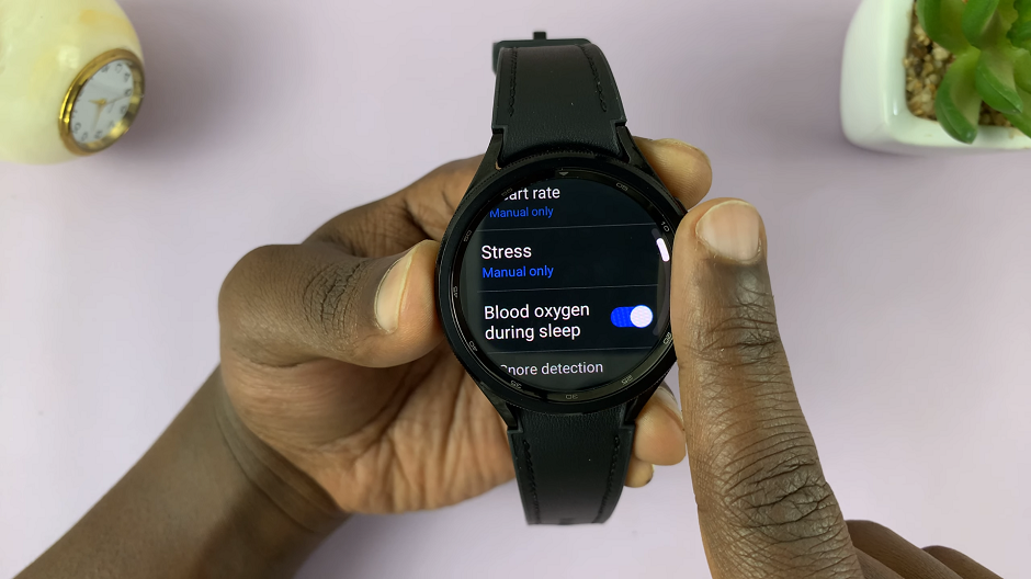 How To Enable/Disable Automatic Stress Measurement On Samsung Galaxy Watch 6/6 Classic