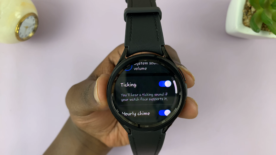How To Enable Ticking Sound On Samsung Galaxy Watch 6/6 Classic