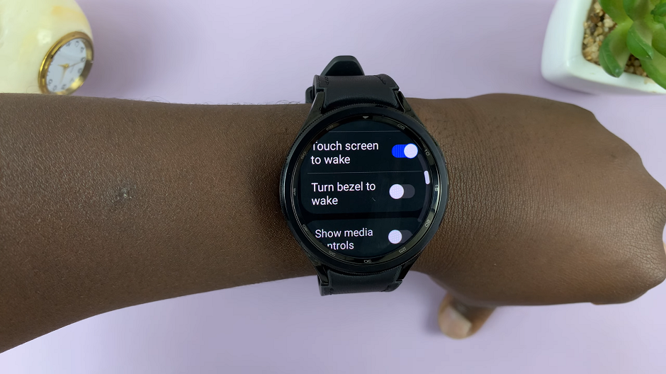 How To Disable 'Turn Bezel To Wake Screen' On Samsung Galaxy Watch 6/6 Classic