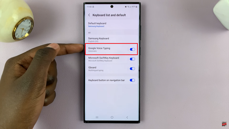 Turn 'Block Offensive Words' For Google Voice Typing On & Off Galaxy S23