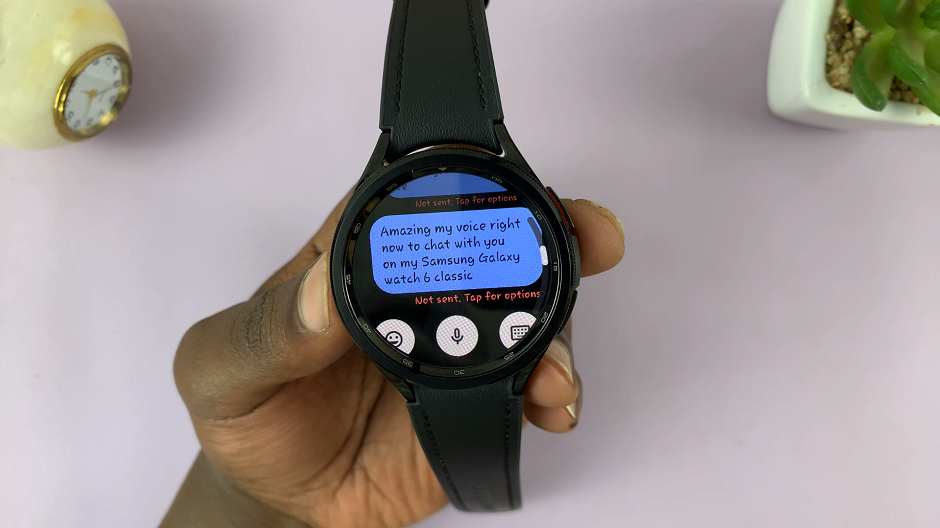 Enable Swipe To Type On Samsung Galaxy Watch 6 and 6 Classic