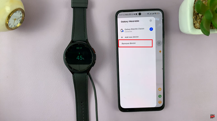 Unpair Samsung Galaxy Watch 6 With Phone