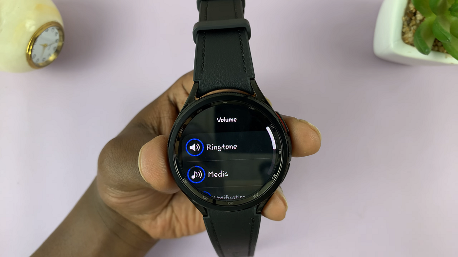 How To Change Ringtone and Notification Volume On Samsung Galaxy Watch 6/6 Classic