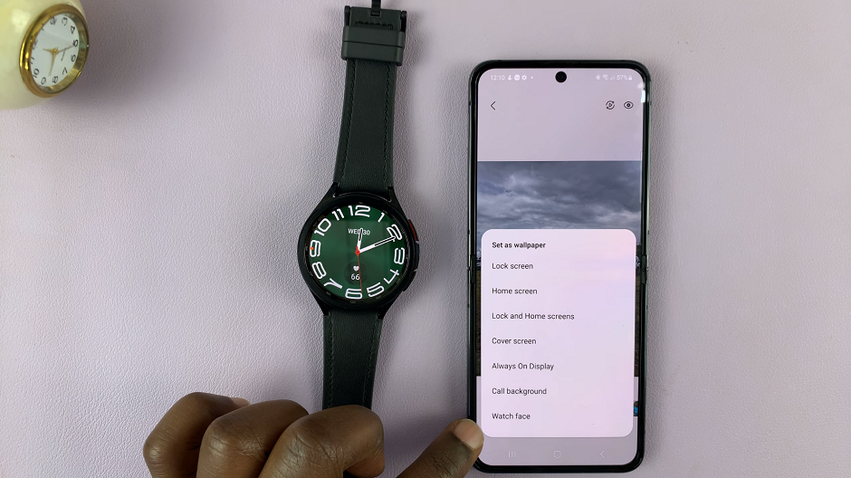 Use Photo as Watch Face On Samsung Galaxy Watch 6/6 Classic