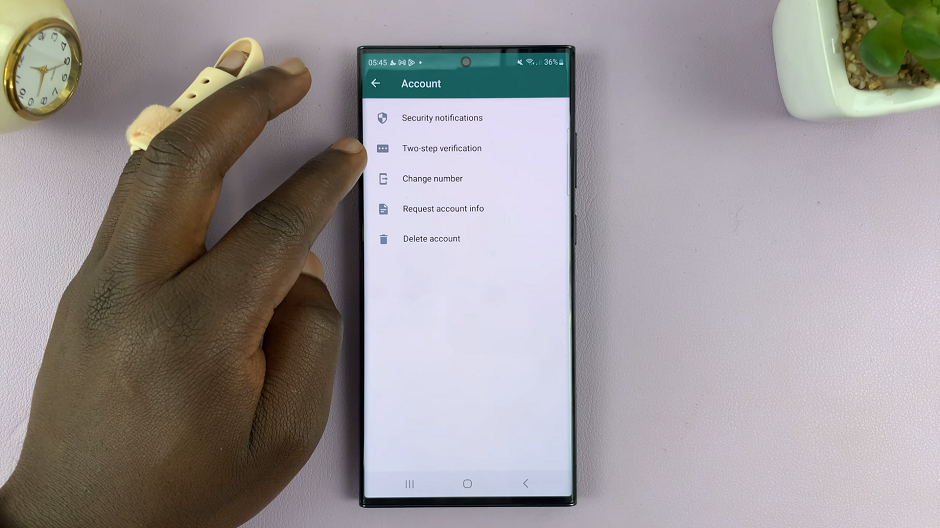 Two-Step Verification On WhatsApp