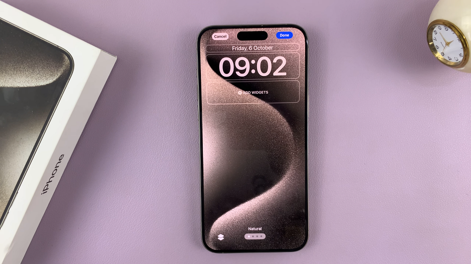 Add Lock Screen Widgets