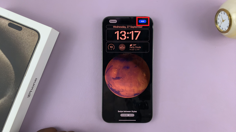 Add Wallpaper