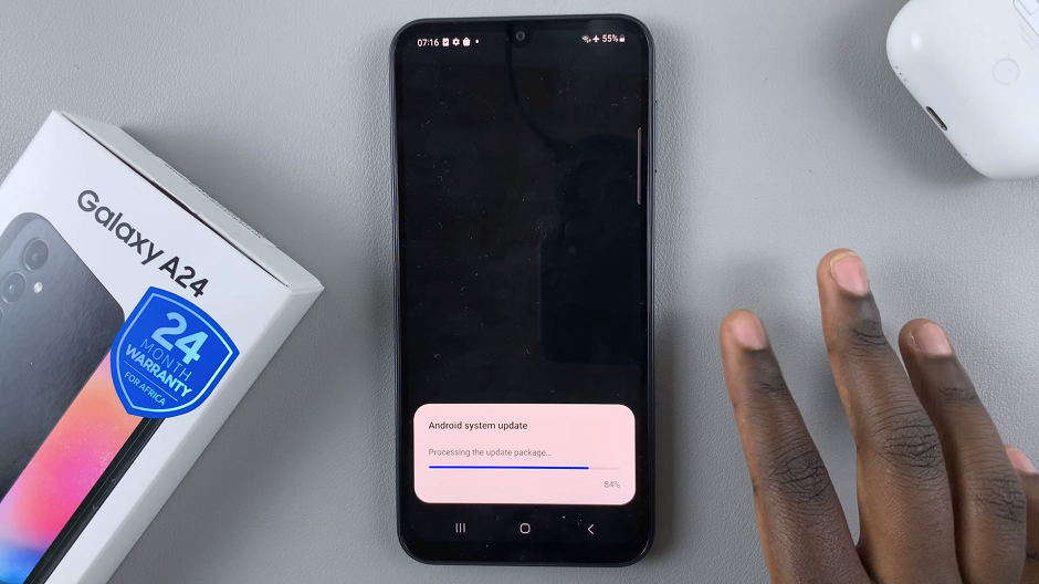 How To Manually Update Samsung Galaxy A24