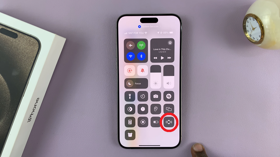 Add Shortcuts On Control Center In iPhone 15 & iPhone 15 Pro