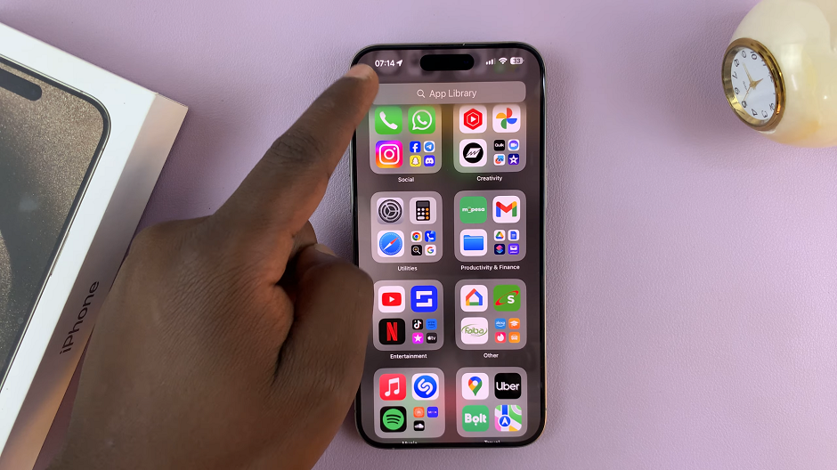 iPhone 15 App Library