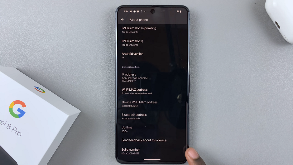 How To Enable Developer Options On Google Pixel 8 & 8 Pro
