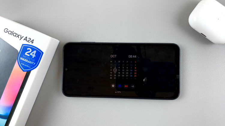 Change Screen Orientation For AOD On Samsung Galaxy A24