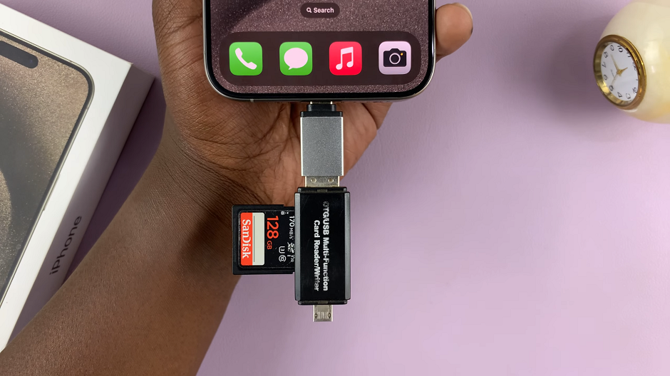 Connect SD Card To iPhone 15 Pro Max