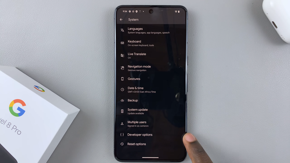 Enable Developer Options On Google Pixel 8 & 8 Pro
