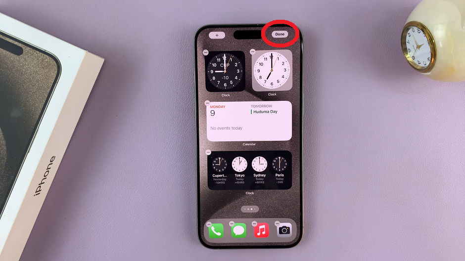 Use Home Screen Widgets On iPhone 15 & iPhone 15 Pro