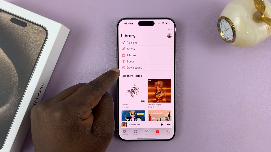 Find Downloaded Apple Music On iPhone 15 & iPhone 15 Pro