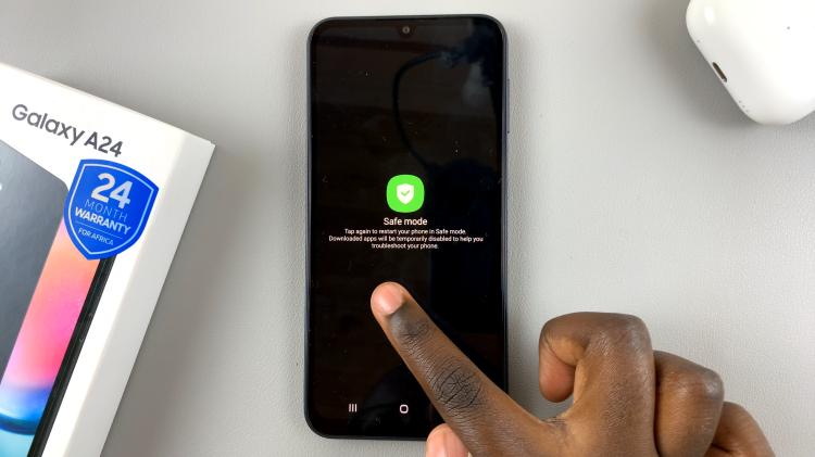 Enter & Exit Safe Mode On Samsung Galaxy A24