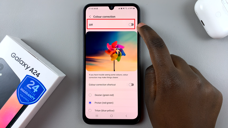 FIX Screen Color On Samsung Galaxy A24