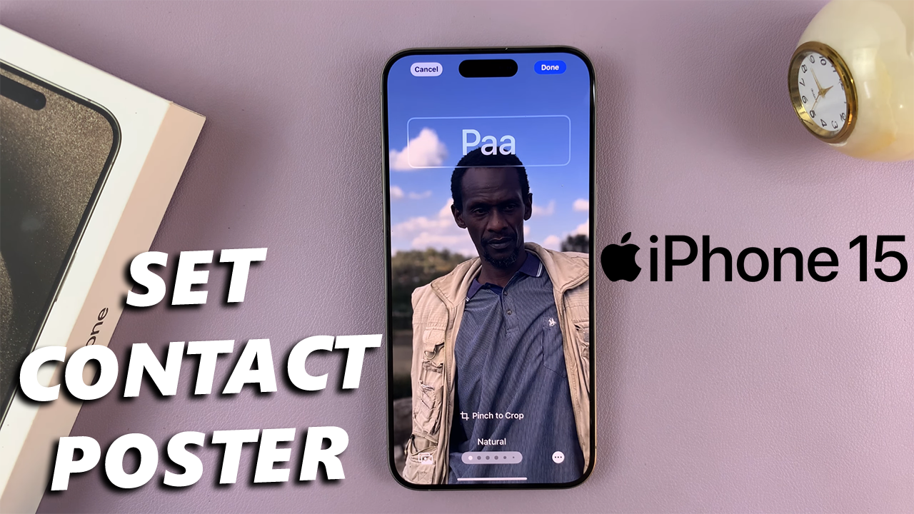 Watch Video: How To Add Contact Poster On iPhone 15 & iPhone 15 Pro