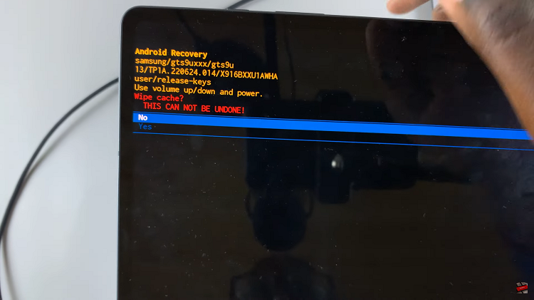 How To Clear Cache Partition On Samsung Galaxy Tab S9 & S9 Ultra
