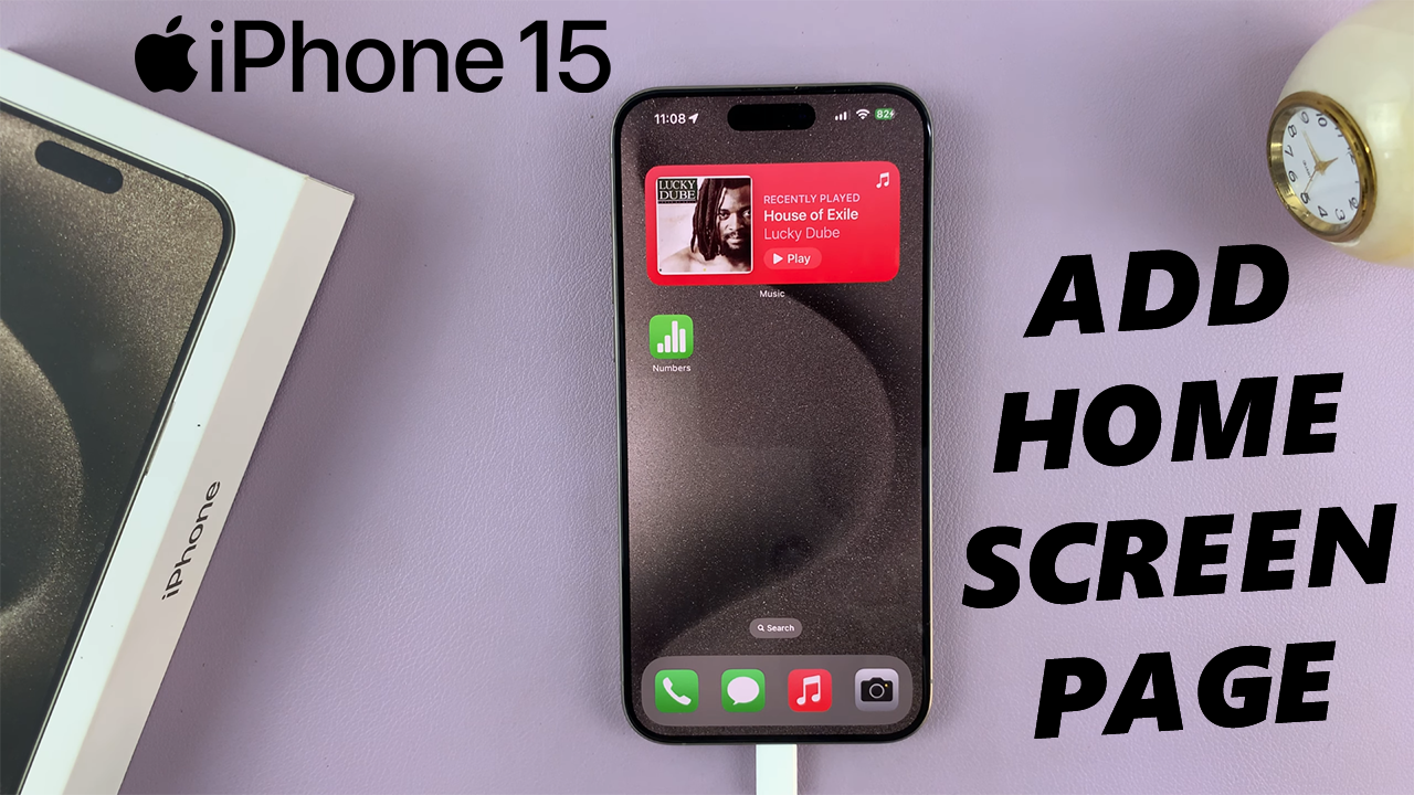 Watch Video: How To Create/Add a Home Screen Page On iPhone 15 & iPhone 15 Pro