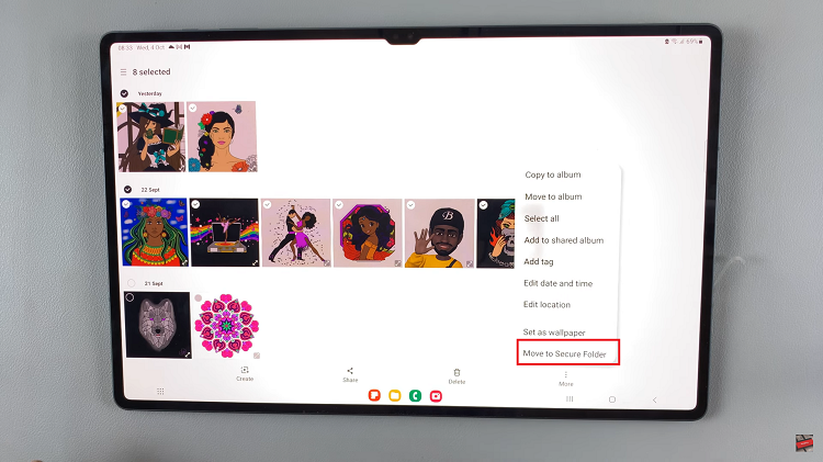 How To Hide Photos On Samsung Galaxy Tab S9 & S9 Ultra