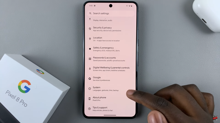How To Reset Network Settings On Google Pixel 8 & 8 Pro