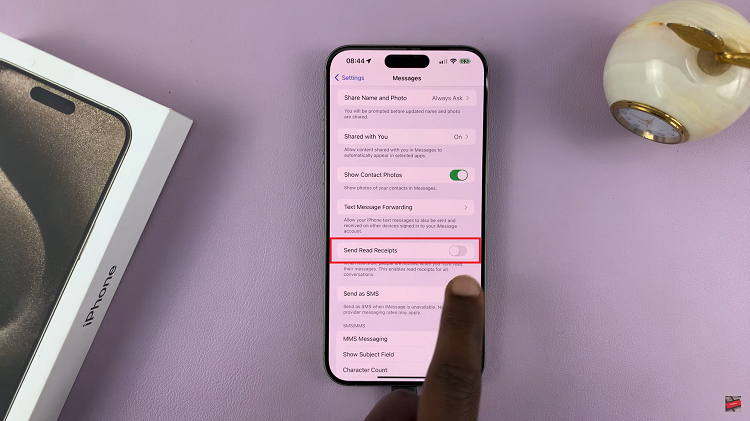 How To Turn Read Receipts For Messages ON & OFF On iPhone 15 & iPhone 15 Pro