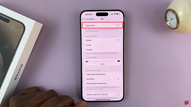 How To Type Requests To Siri On iPhone 15 & iPhone 15 Pro